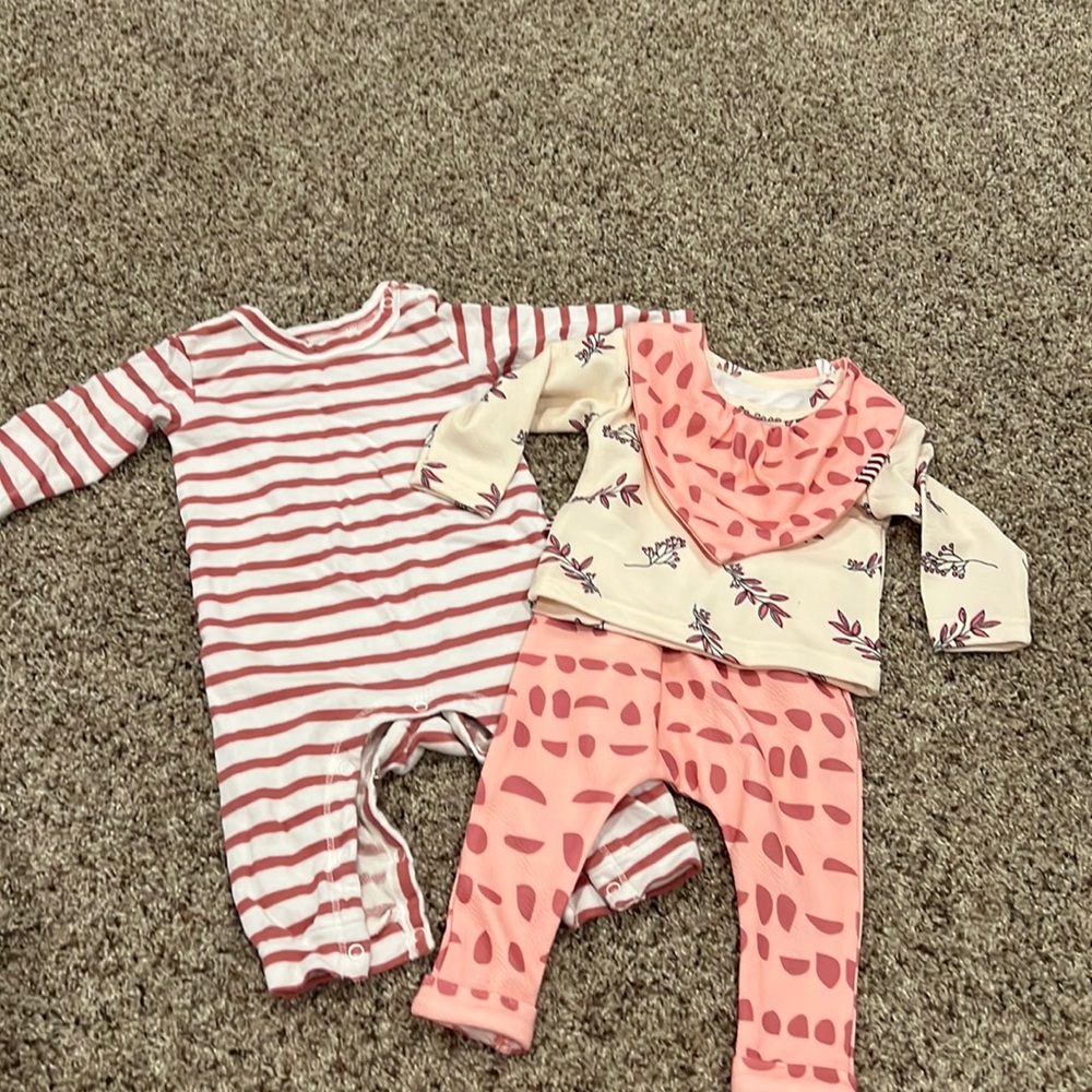 SOOKIbaby one piece outfit and 3 piece outfit